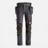 Pantalon travail Snickers 6955 FlexiWork denim | Protection genoux
